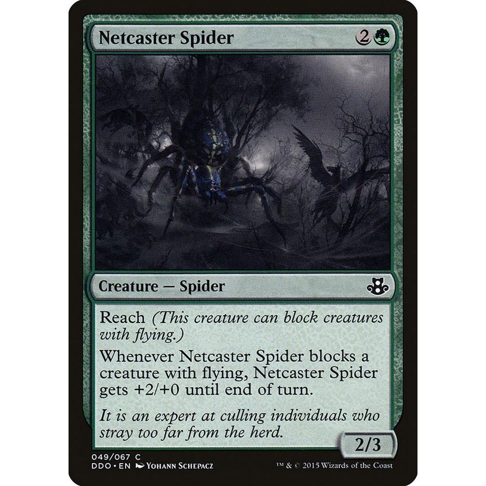 Image for Netcaster Spider (49) (DDO) - Magic: The Gathering
