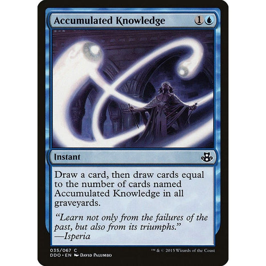 Image for Accumulated Knowledge (35) (DDO) - Magic: The Gathering