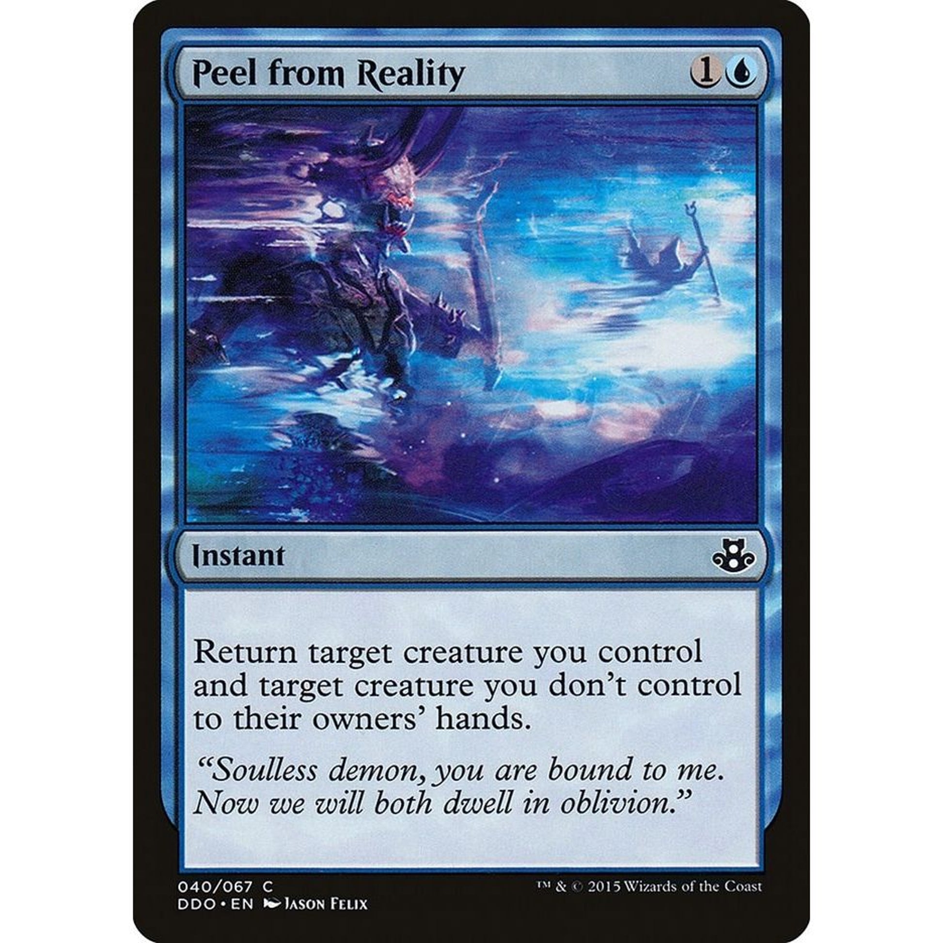 Image for Peel from Reality (40) (DDO) - Magic: The Gathering