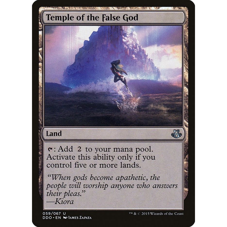 Image for Temple of the False God (59) (DDO) - Magic: The Gathering