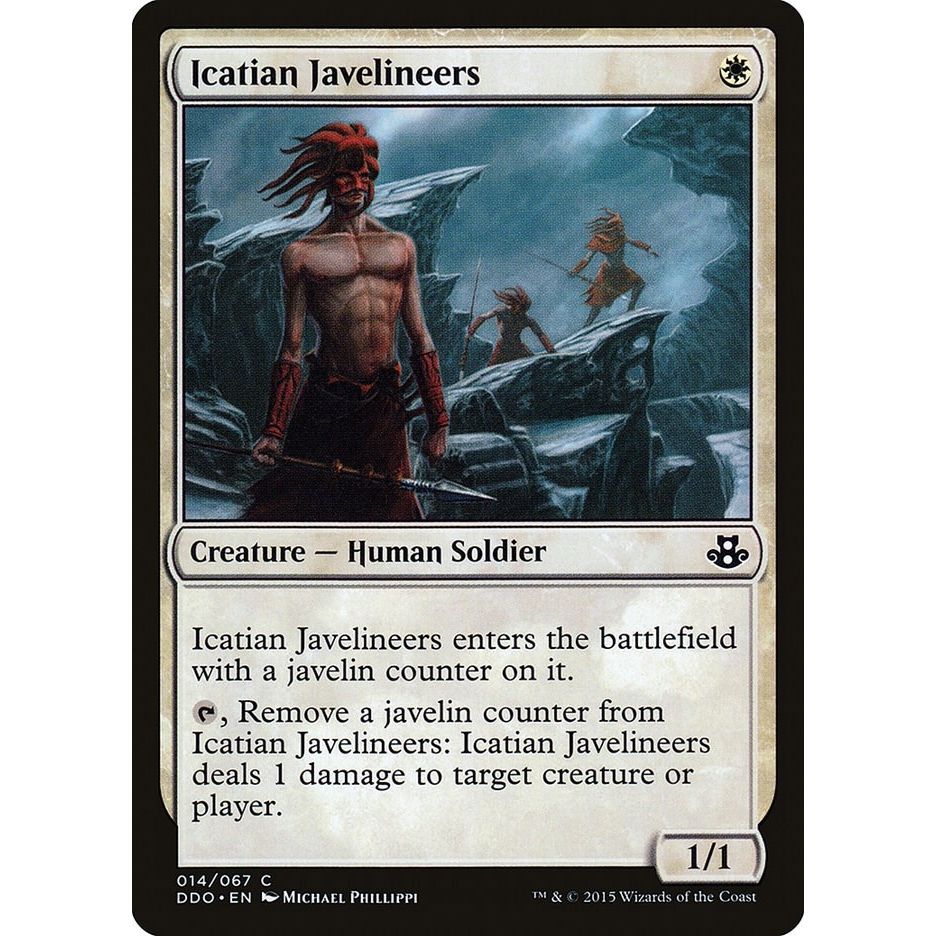 Image for Icatian Javelineers (14) (DDO) - Magic: The Gathering