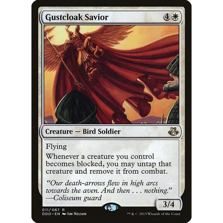 Image for Gustcloak Savior (11) (DDO) - Magic: The Gathering