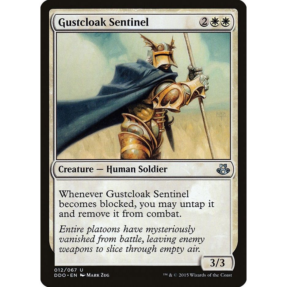Image for Gustcloak Sentinel (12) (DDO) - Magic: The Gathering