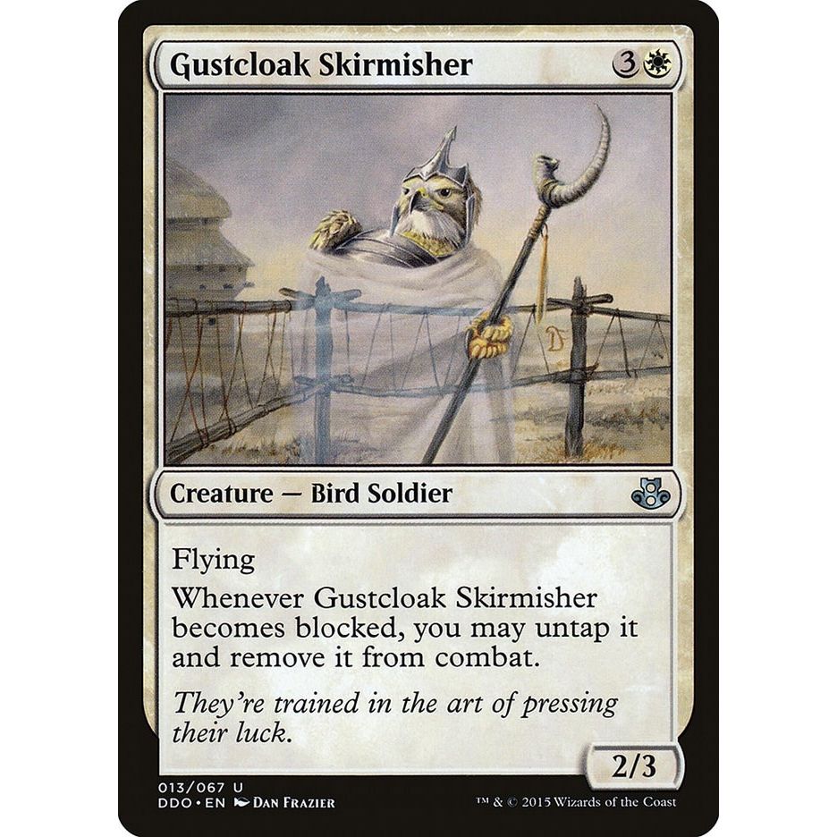 Image for Gustcloak Skirmisher (13) (DDO) - Magic: The Gathering