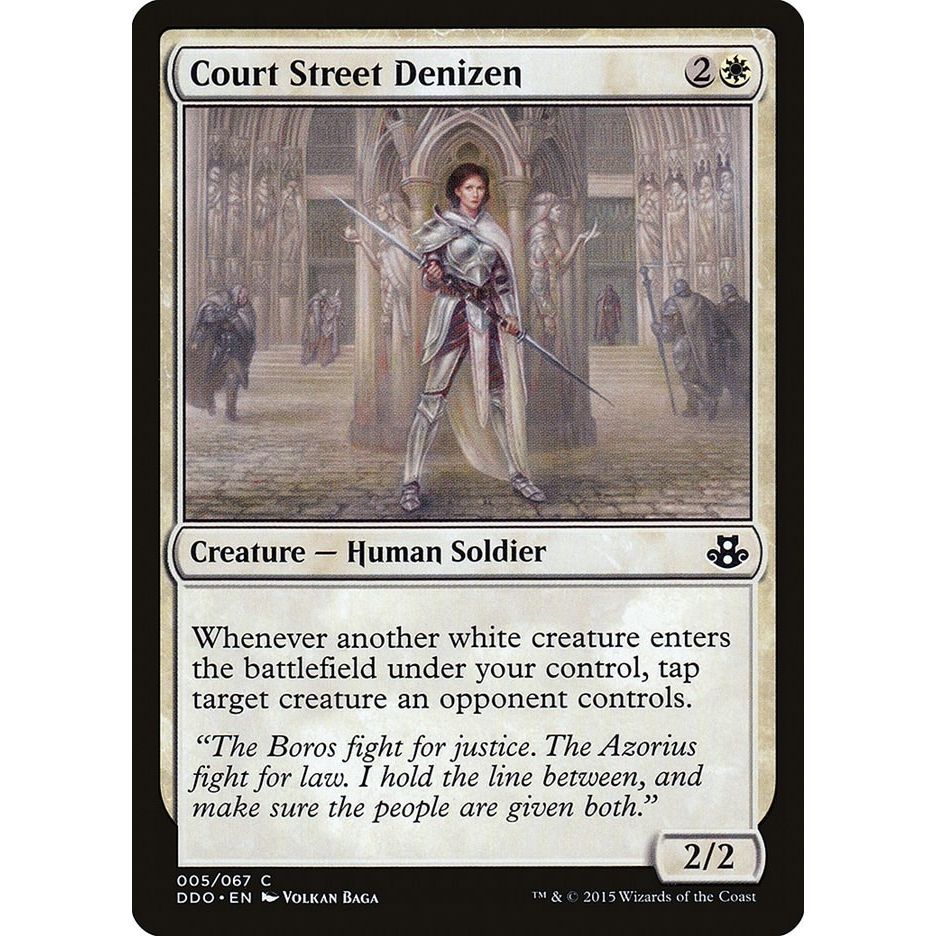 Image for Court Street Denizen (5) (DDO) - Magic: The Gathering