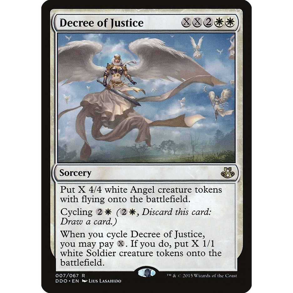 Image for Decree of Justice (7) (DDO) - Magic: The Gathering