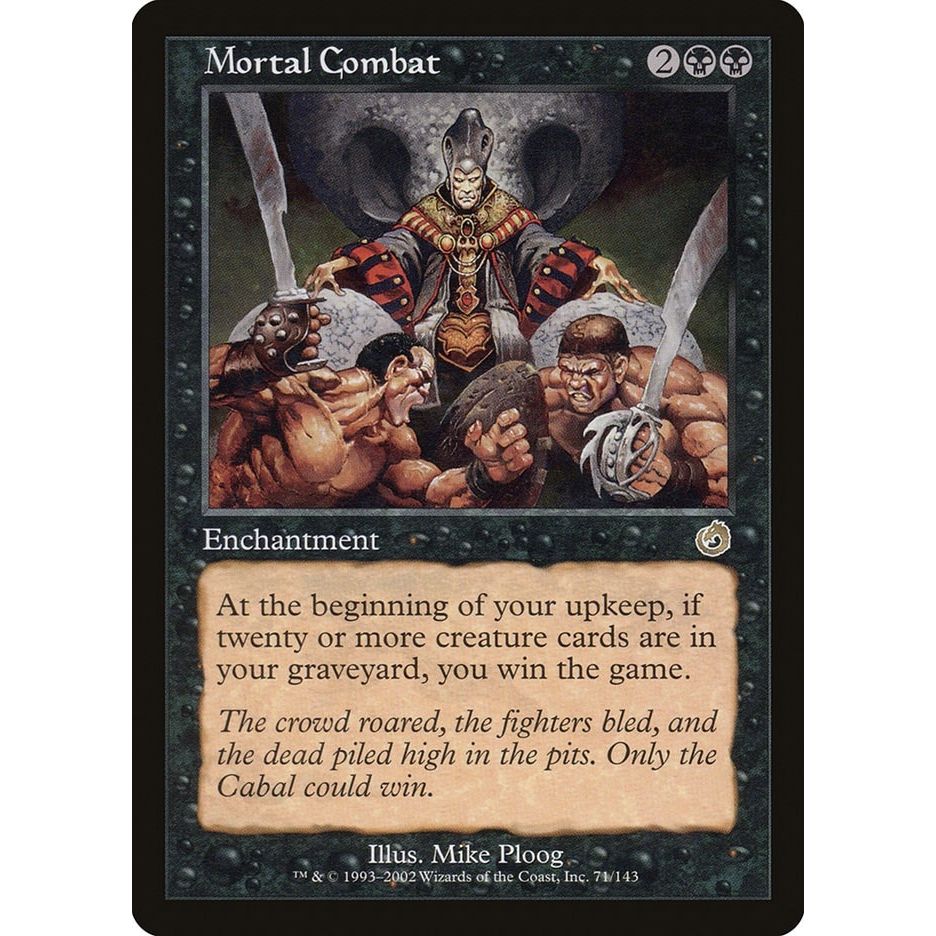 Image for Mortal Combat (71) (TOR) - Magic: The Gathering