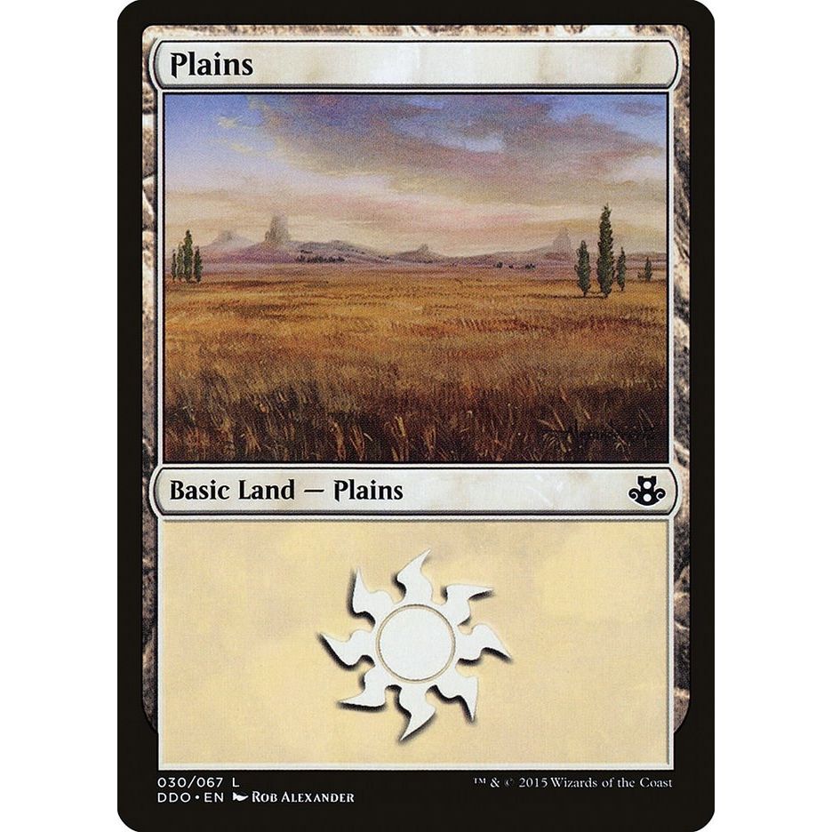 Image for Plains (030) (30) (DDO) - Magic: The Gathering
