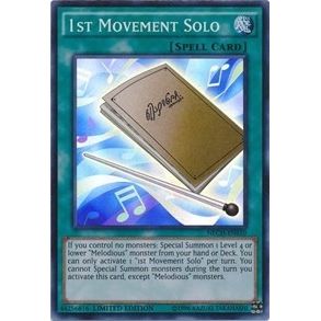 Image for 1st Movement Solo (SE) (NECH-ENS10) (NECH) - YuGiOh