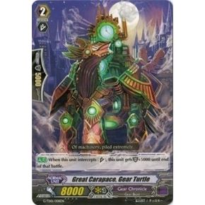 Image for Great Carapace, Gear Turtle (G-TD01/008EN) (G-TD01) - Cardfight Vanguard