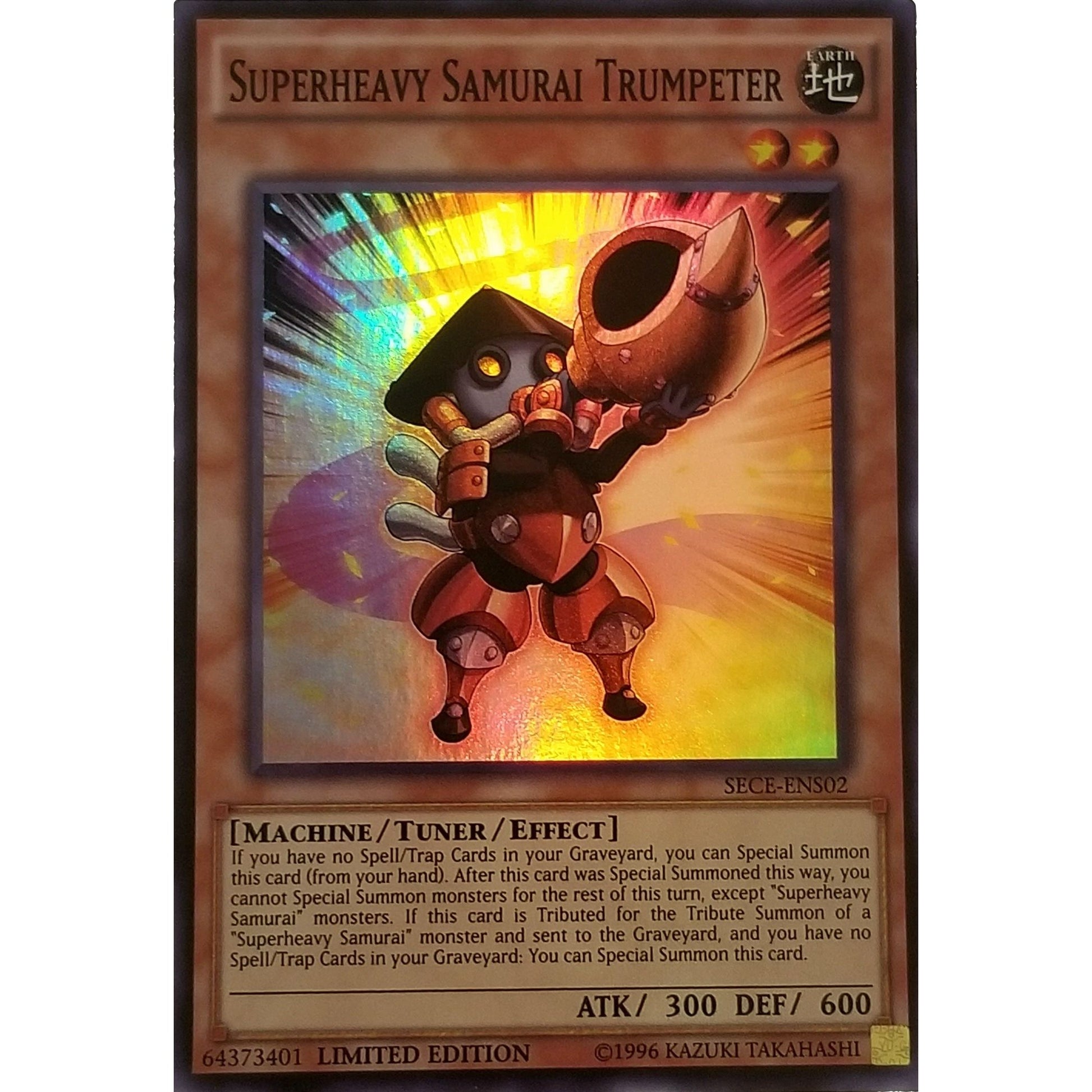 Image for Superheavy Samurai Trumpeter (SE) (SECE-ENS02) (SECE) - YuGiOh