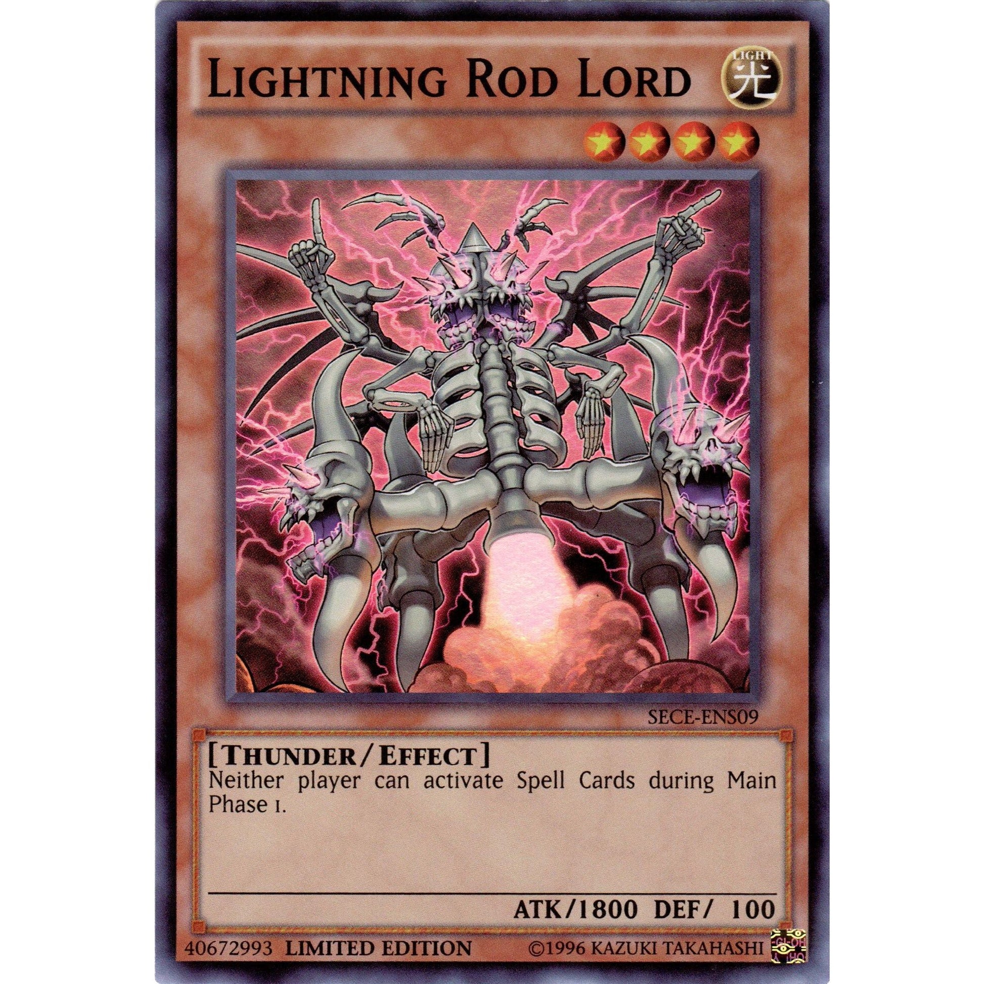Image for Lightning Rod Lord (SE) (SECE-ENS09) (SECE) - YuGiOh