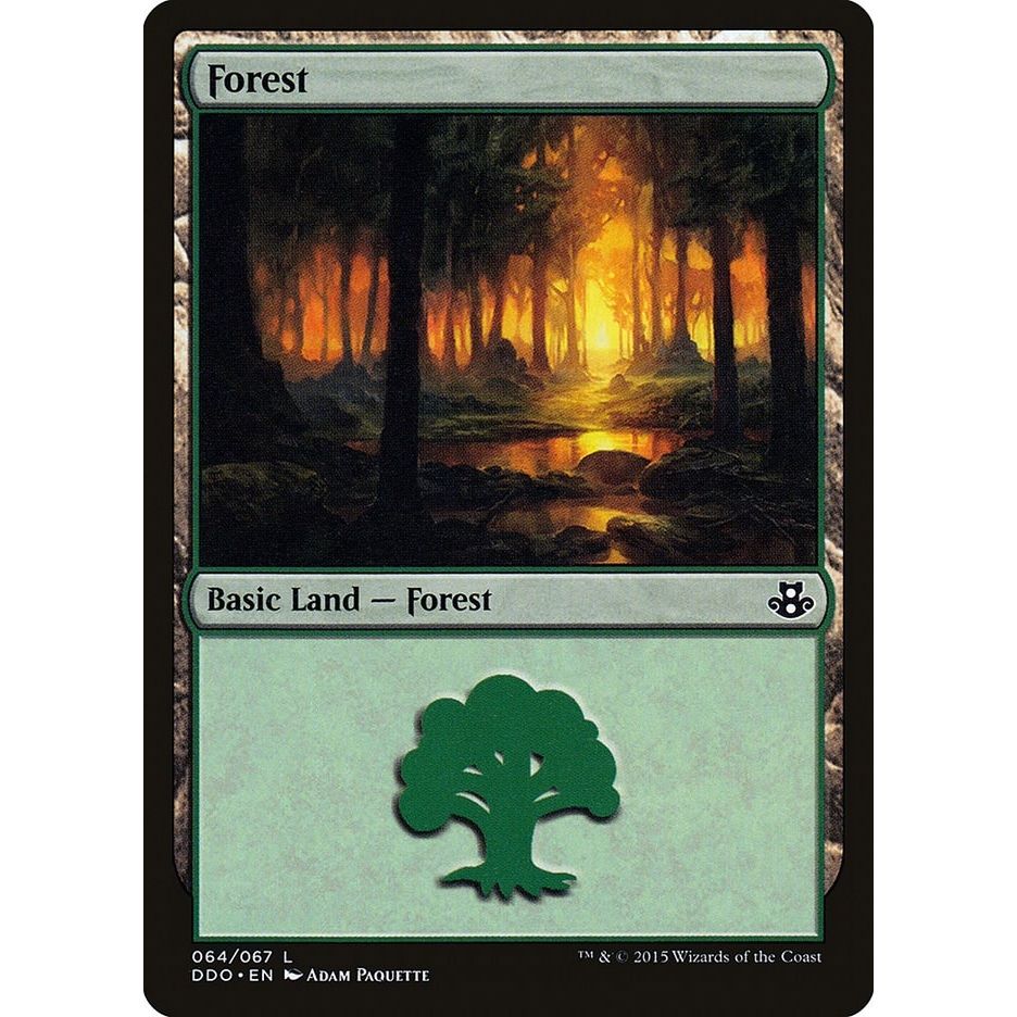 Image for Forest (064) (64) (DDO) - Magic: The Gathering