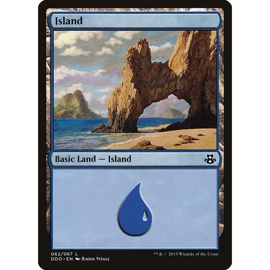 Image for Island (062) (62) (DDO) - Magic: The Gathering