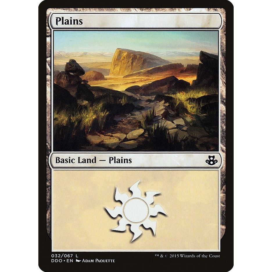 Image for Plains (032) (32) (DDO) - Magic: The Gathering