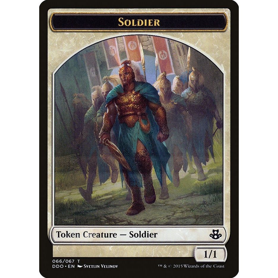 Image for Soldier Token (66) (DDO) - Magic: The Gathering