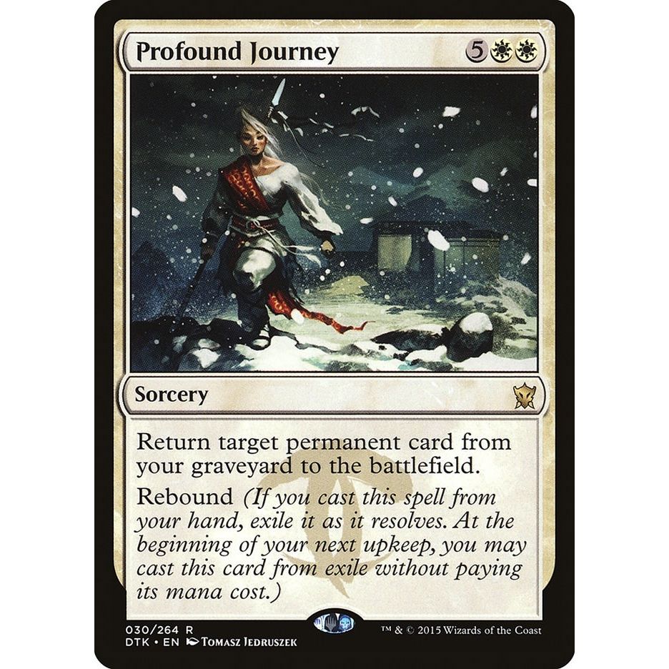 Image for Profound Journey (30) (DTK) - Magic: The Gathering