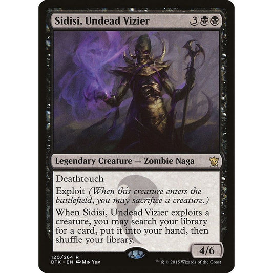Image for Sidisi, Undead Vizier (120) (DTK) - Magic: The Gathering