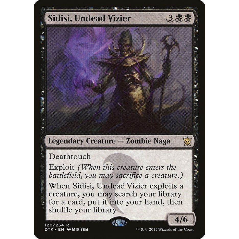 Image for Sidisi, Undead Vizier (120) (DTK) - Magic: The Gathering