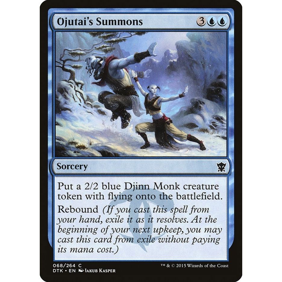 Image for Ojutai's Summons (68) (DTK) - Magic: The Gathering