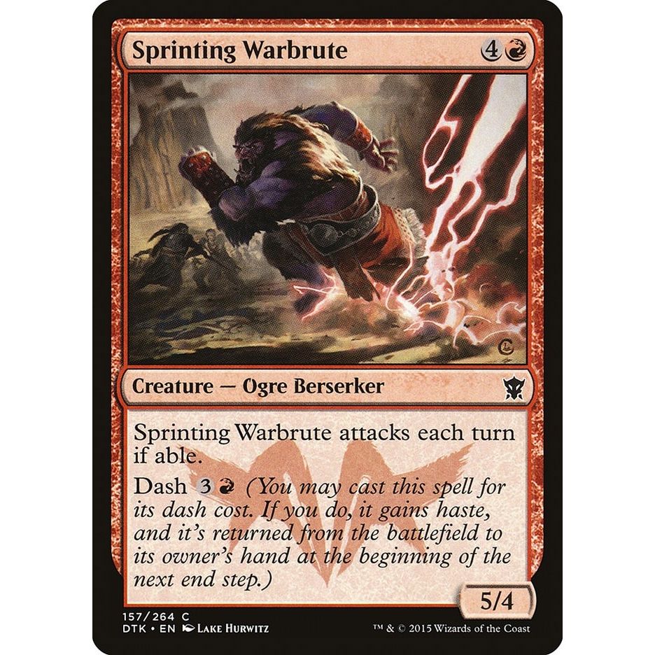 Image for Sprinting Warbrute (157) (DTK) - Magic: The Gathering