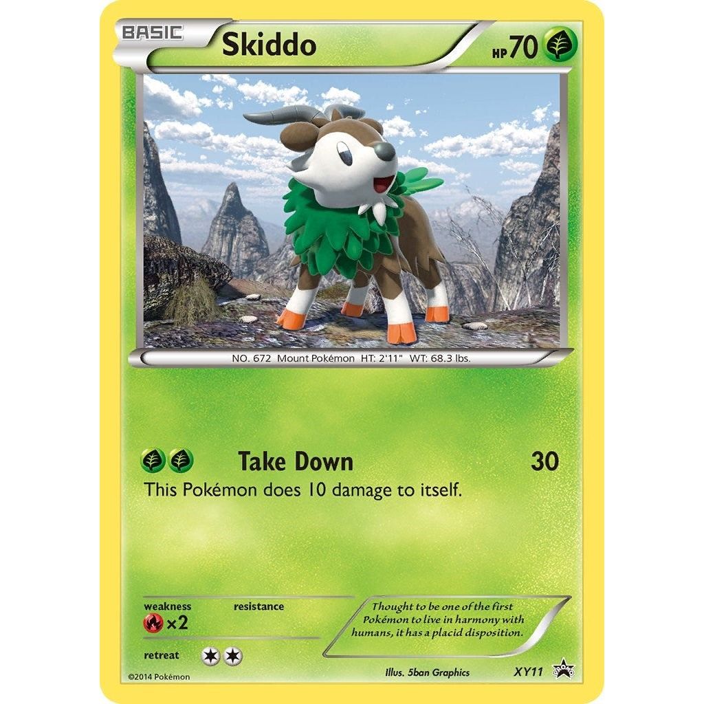 Image for Skiddo - XY11 (XY11) (PR) - Pokemon