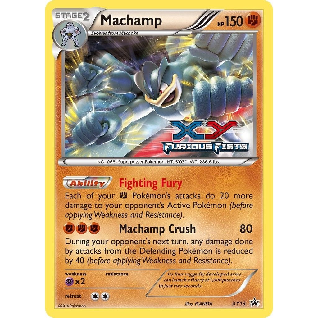 Image for Machamp - XY13 (Prerelease) (XY13) (PR) - Pokemon
