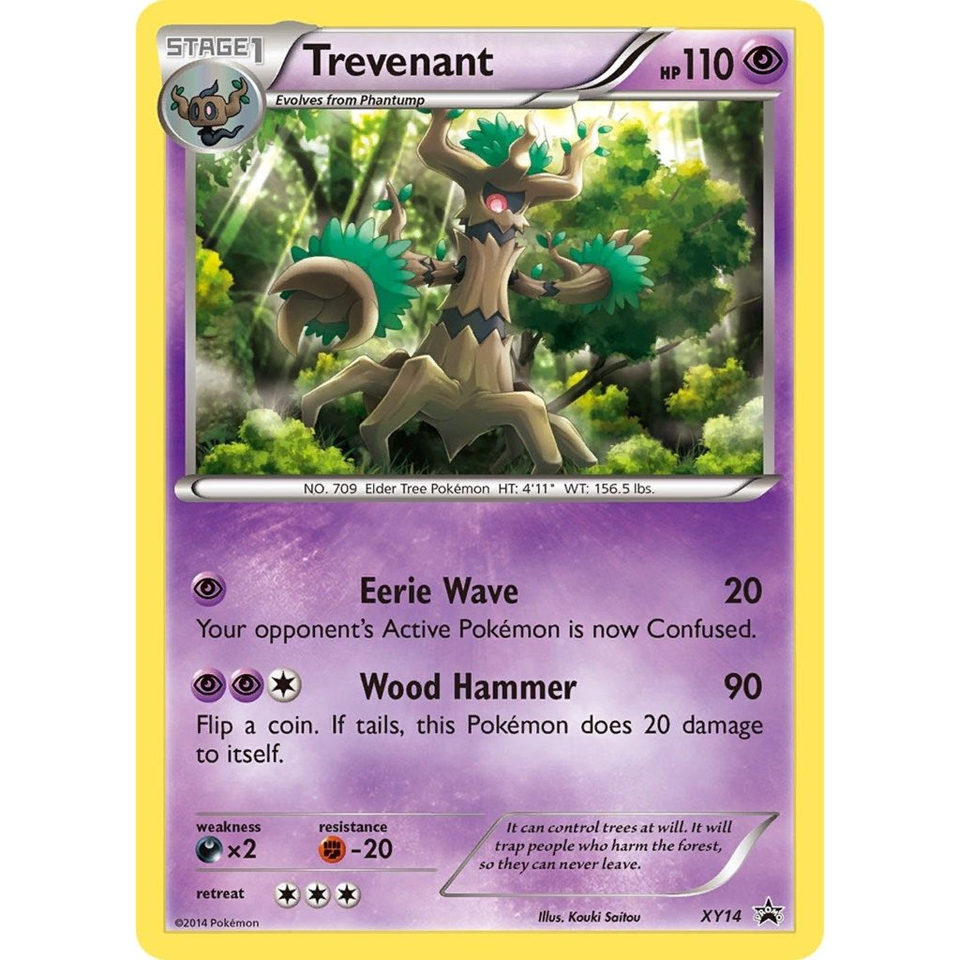 Image for Trevenant - XY14 (XY14) (PR) - Pokemon