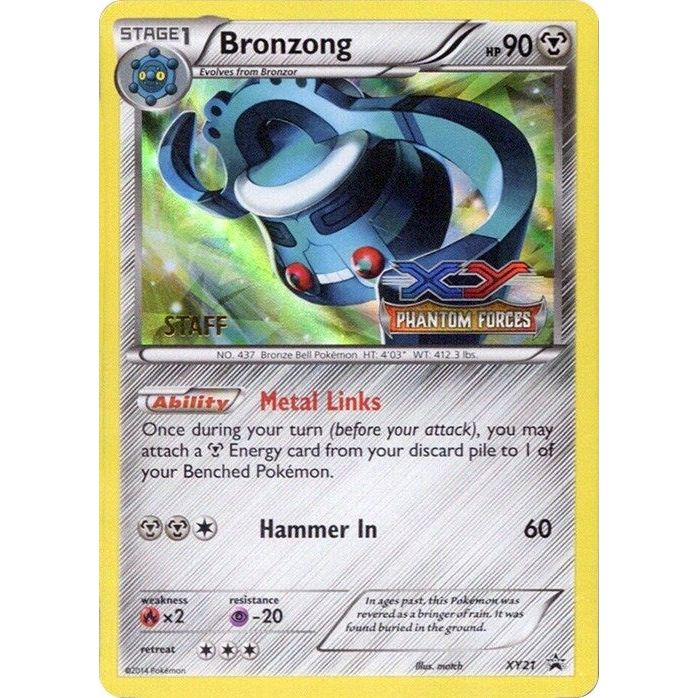 Image for Bronzong - XY21 (Prerelease) [Staff] (XY21) (PR) - Pokemon