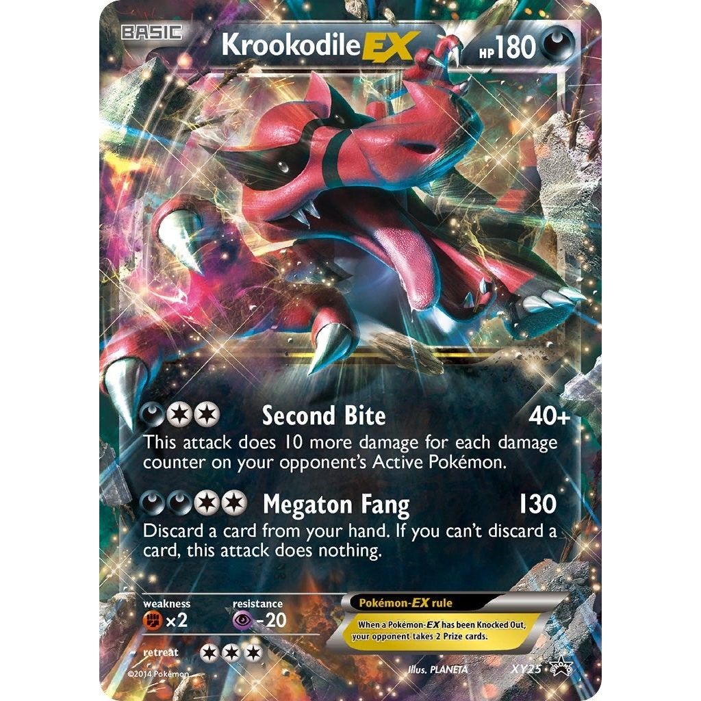 Image for Krookodile EX - XY25 (XY25) (PR) - Pokemon