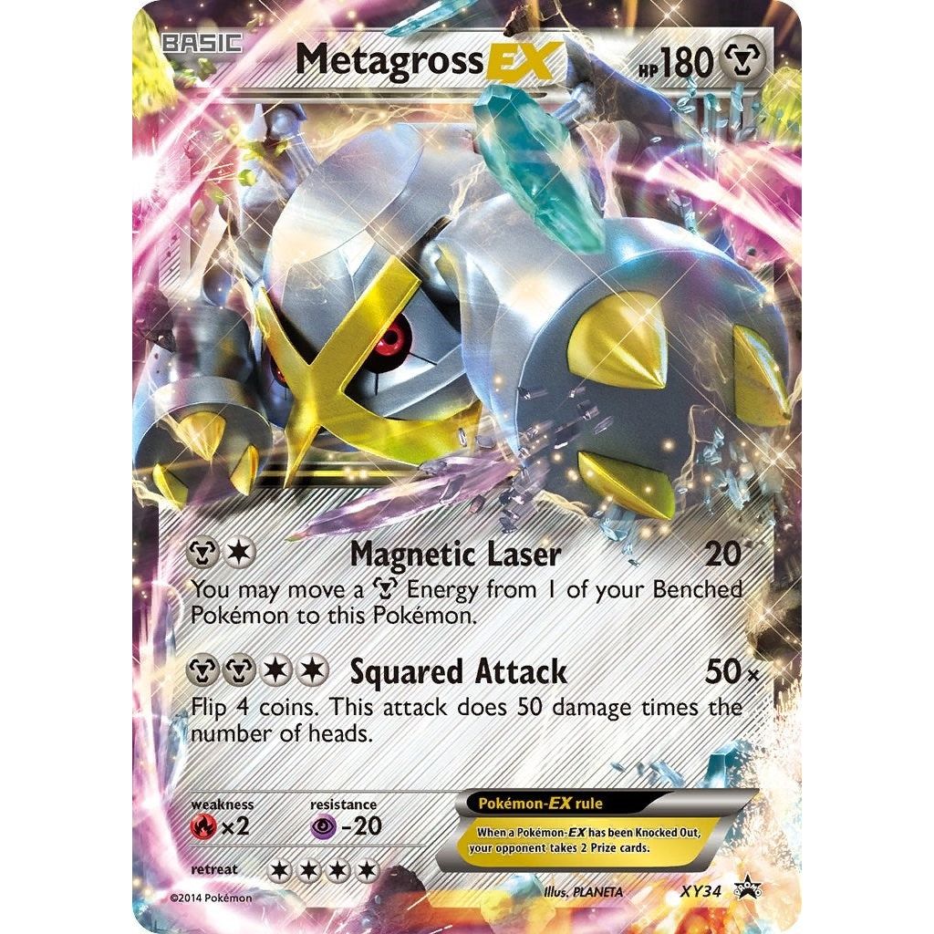 Image for Metagross EX (Shiny) (XY34) (PR) - Pokemon