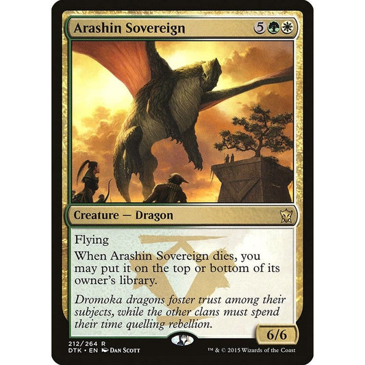 Image for Arashin Sovereign (212) (DTK) - Magic: The Gathering