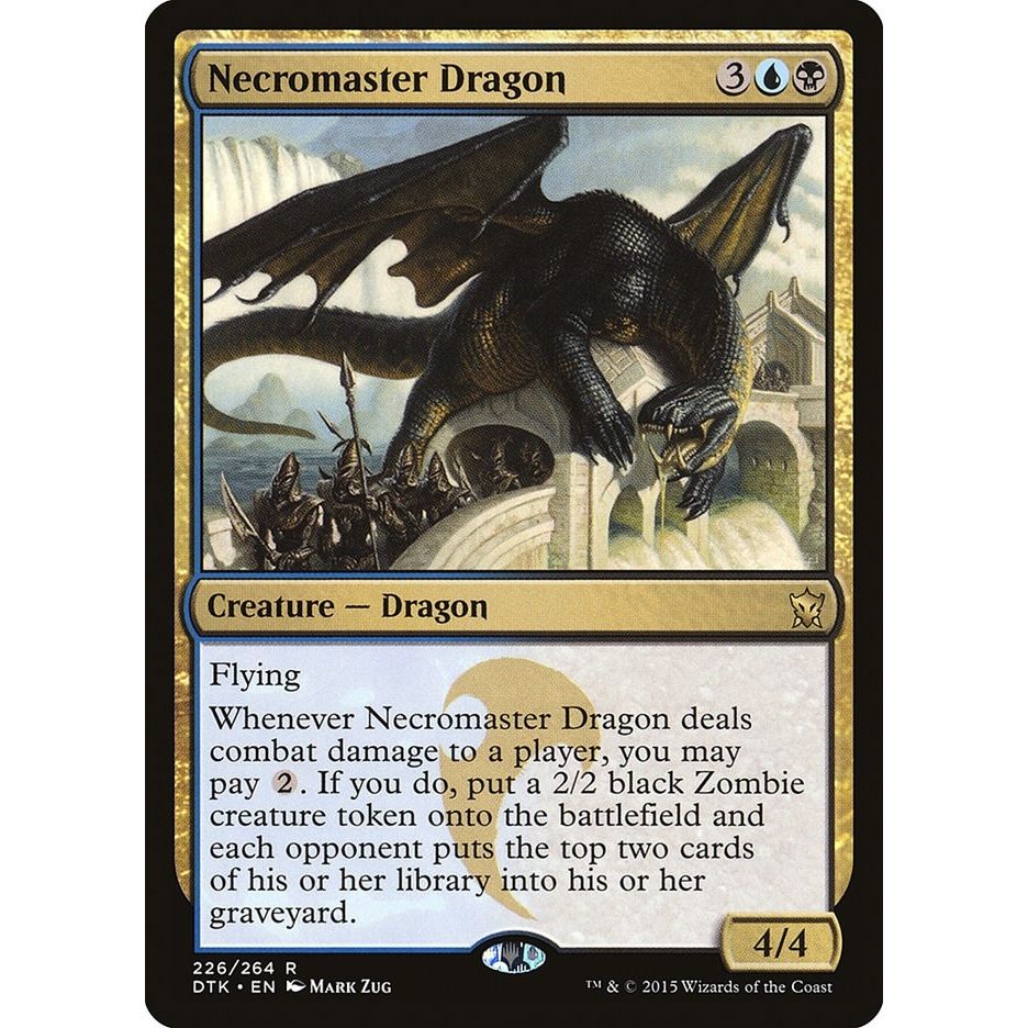 Image for Necromaster Dragon (226) (DTK) - Magic: The Gathering