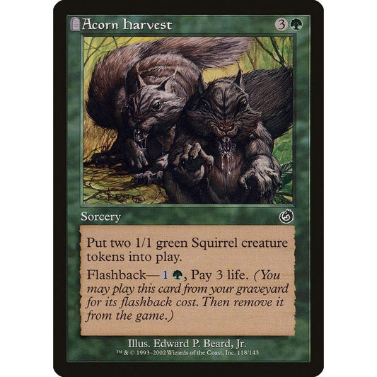 Image for Acorn Harvest (118) (TOR) - Magic: The Gathering