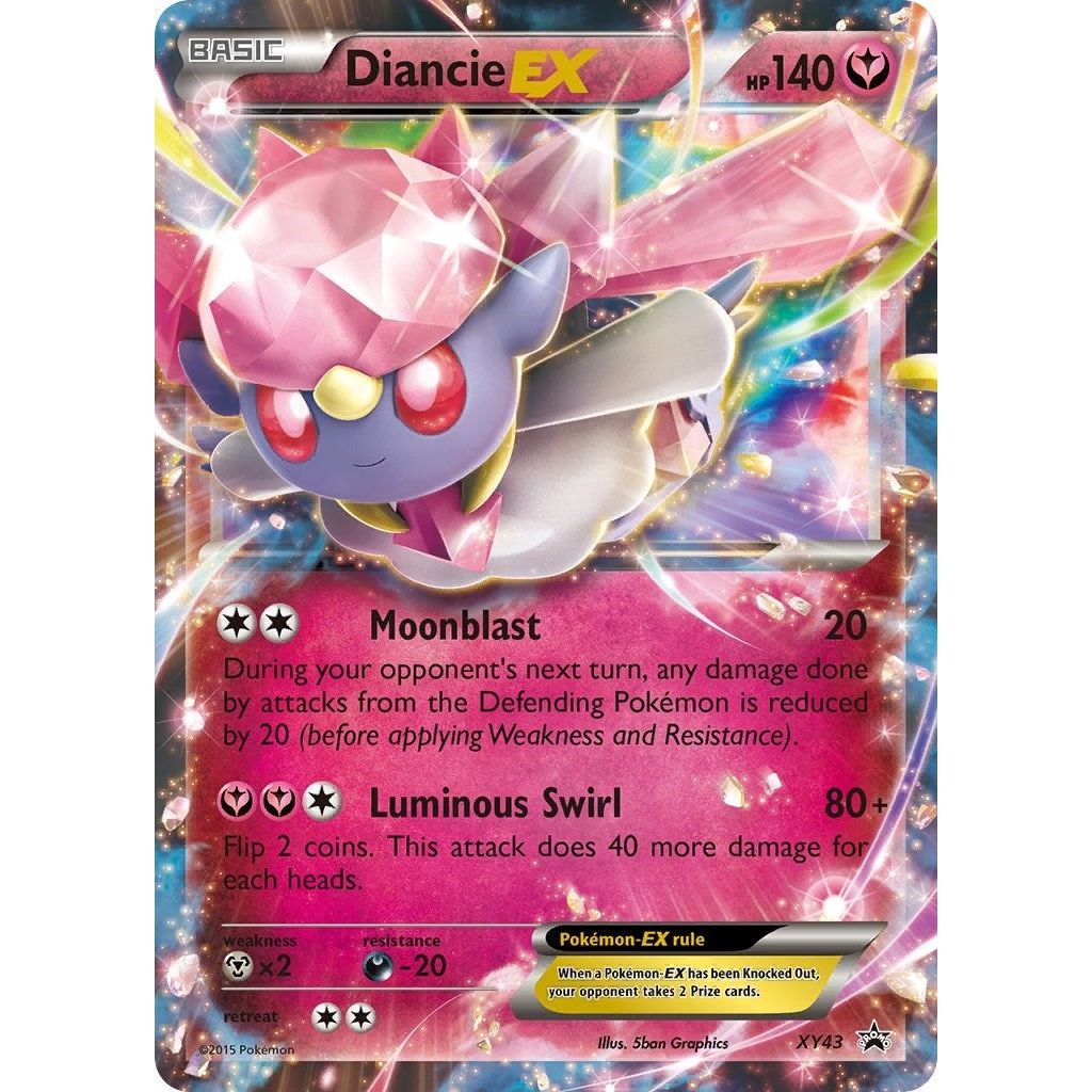 Image for Diancie EX - XY43 (XY43) (PR) - Pokemon