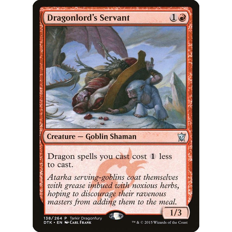 Image for Dragonlord's Servant (138) (TDP) - Magic: The Gathering