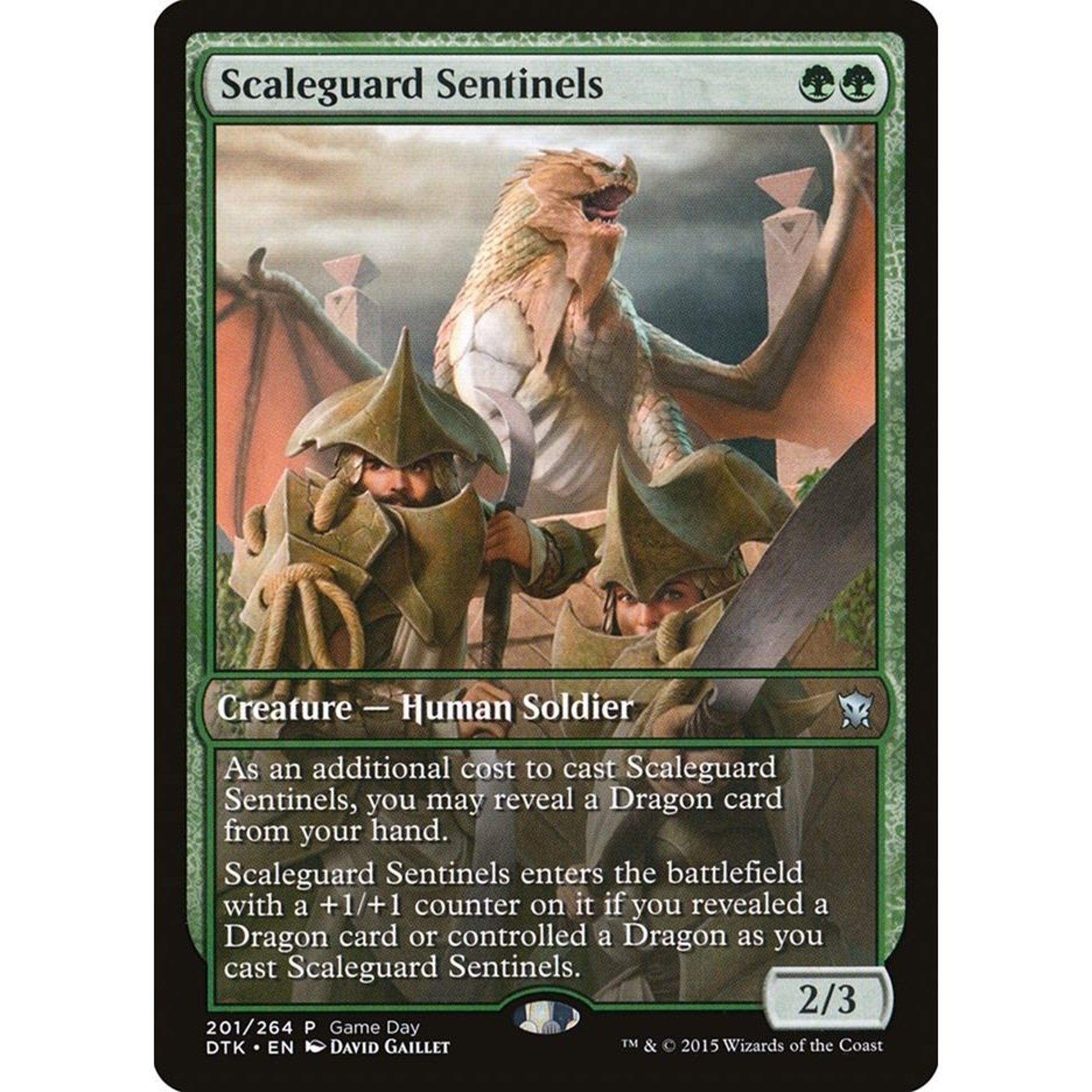 Image for Scaleguard Sentinels (201) (GAME) - Magic: The Gathering