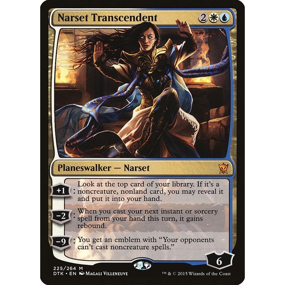 Image for Narset Transcendent (225) (DTK) - Magic: The Gathering