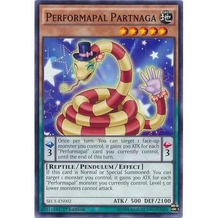 Image for Performapal Partnaga (SECE-EN002) (SECE) - YuGiOh