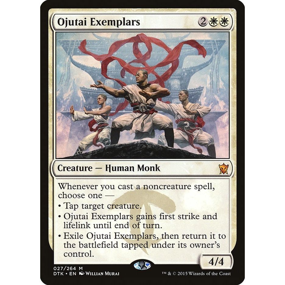 Image for Ojutai Exemplars (27) (DTK) - Magic: The Gathering