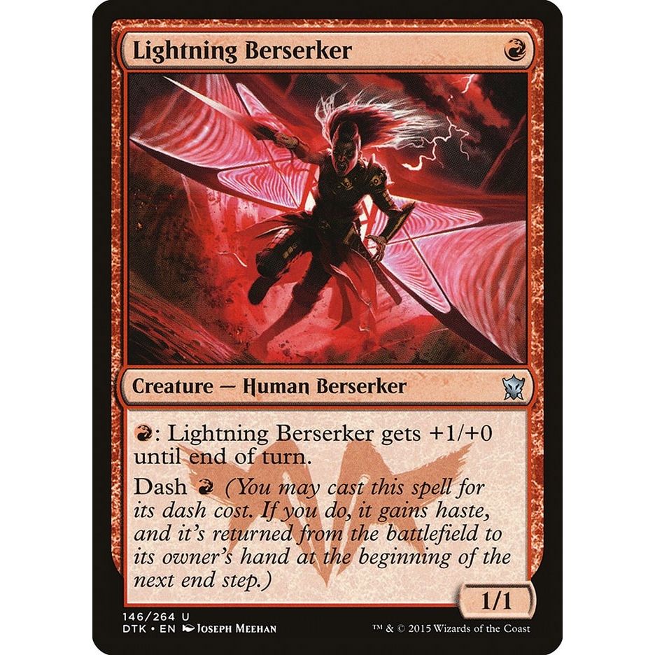 Image for Lightning Berserker (146) (DTK) - Magic: The Gathering