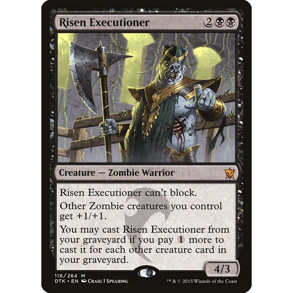 Image for Risen Executioner (116) (DTK) - Magic: The Gathering
