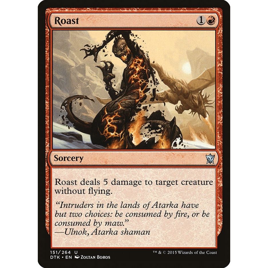 Image for Roast (151) (DTK) - Magic: The Gathering