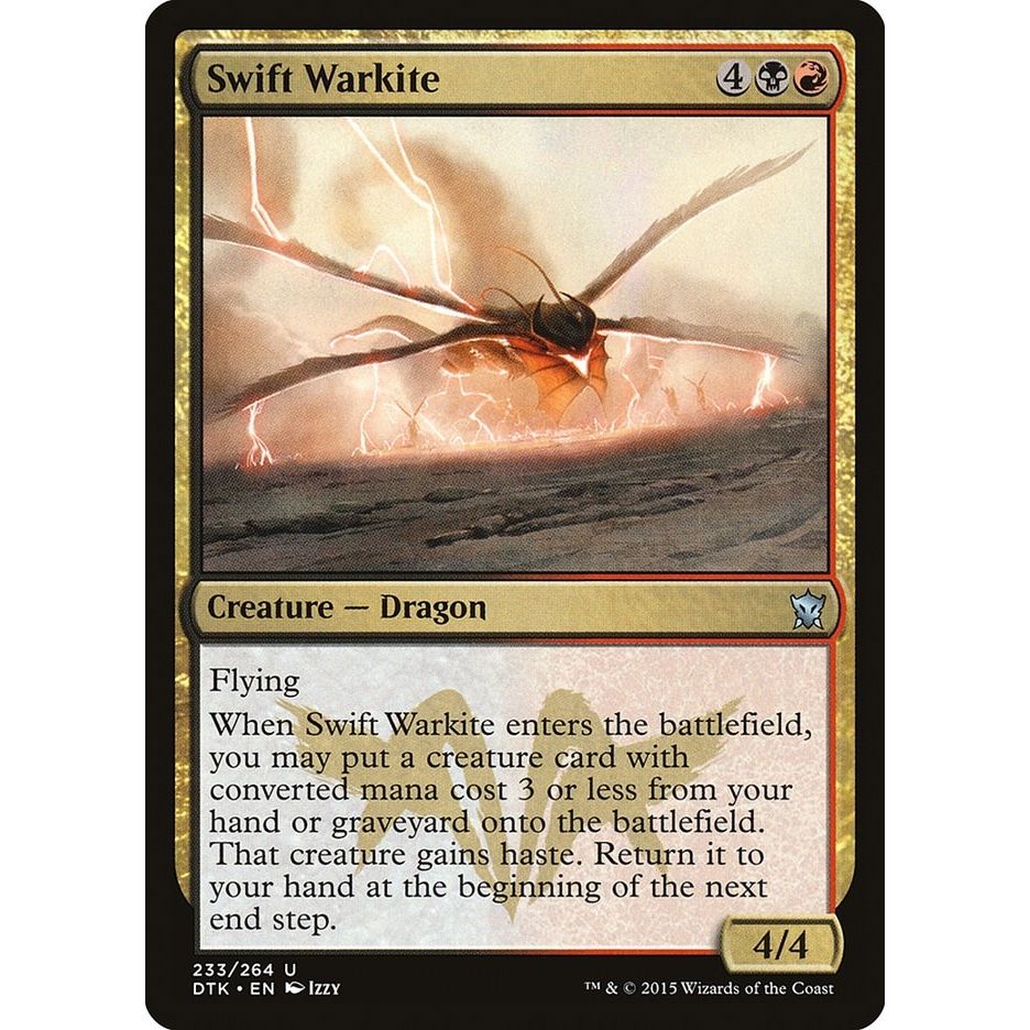 Image for Swift Warkite (233) (DTK) - Magic: The Gathering