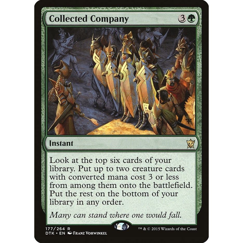 Image for Collected Company (177) (DTK) - Magic: The Gathering