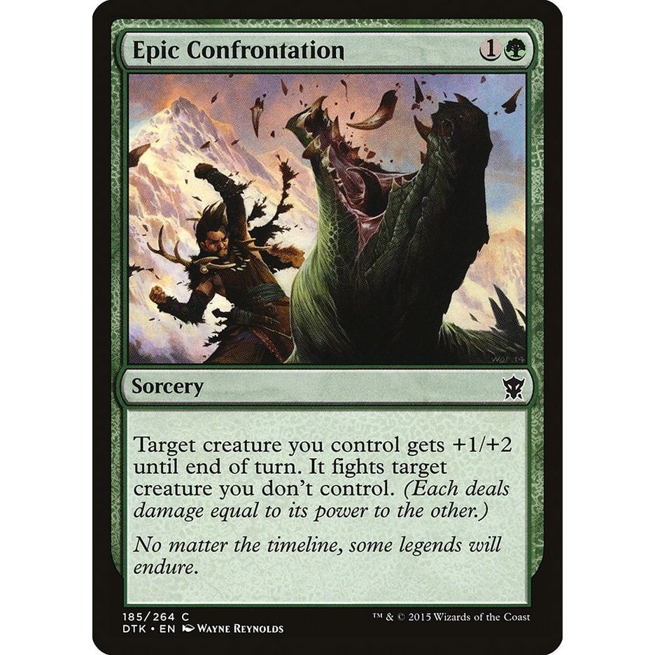 Image for Epic Confrontation (185) (DTK) - Magic: The Gathering