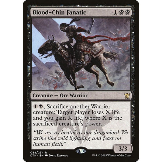 Image for Blood-Chin Fanatic (88) (DTK) - Magic: The Gathering