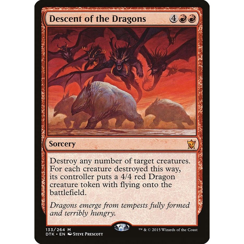 Image for Descent of the Dragons (133) (DTK) - Magic: The Gathering