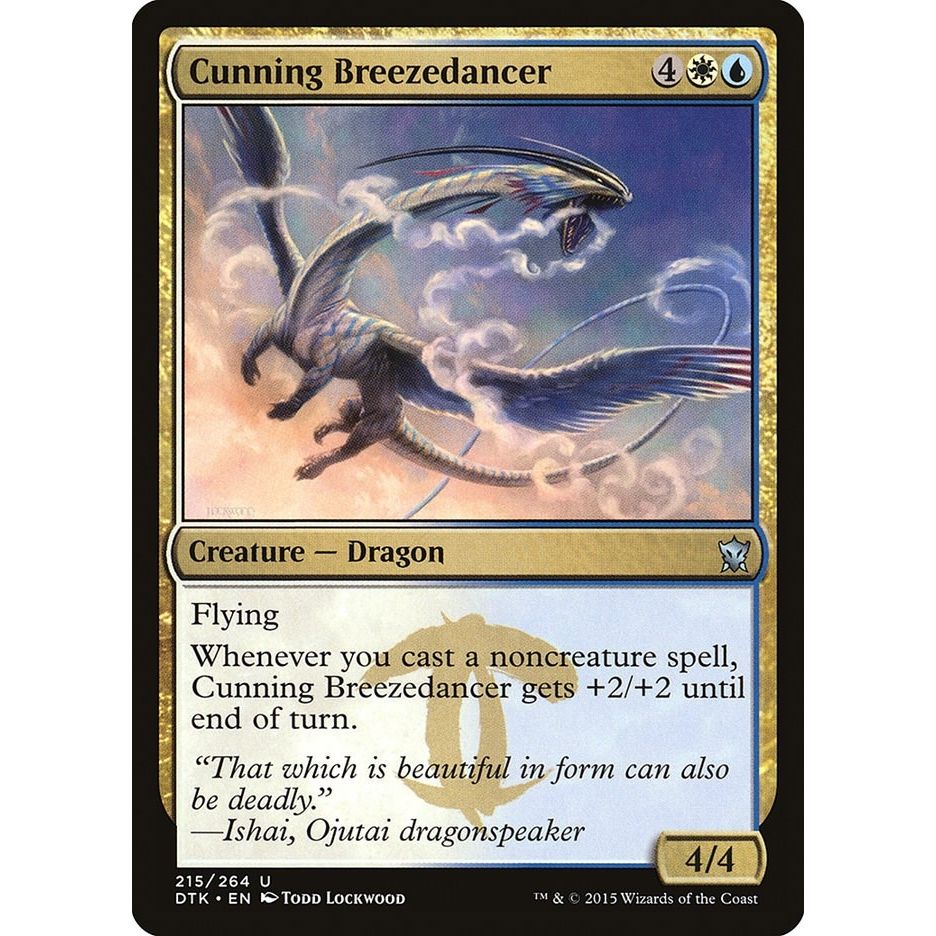 Image for Cunning Breezedancer (215) (DTK) - Magic: The Gathering