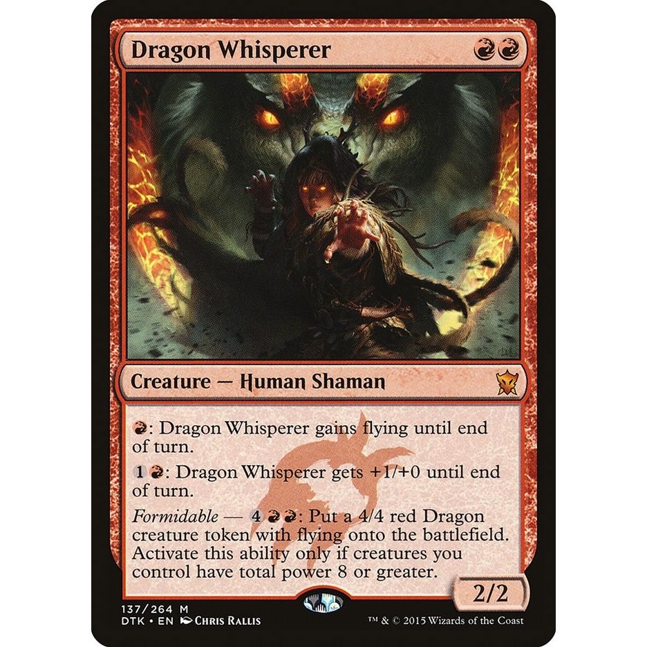 Image for Dragon Whisperer (137) (DTK) - Magic: The Gathering